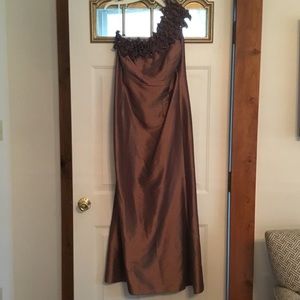 Taupe Daymor Couture mother of bride dress Sz 12
